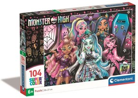 Monster High Cool Clique Puzzle Clementoni 104 piese