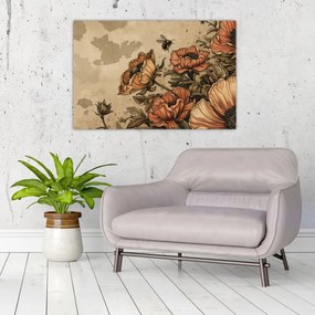 Tablou - Pajiștea albinelor II. (90x60 cm)