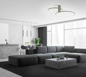 Plafoniera LED design modern Seraphin gri
