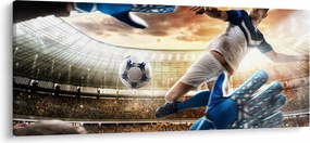Tablou - Fotbalist (120x50 cm)