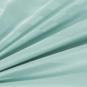Lenjerie de pat hoteliera din microfibra JASMINE menta - dunga 2 cm Dimensiune lenjerie de pat: 2 buc 70 x 80 cm | 160 x 200 cm