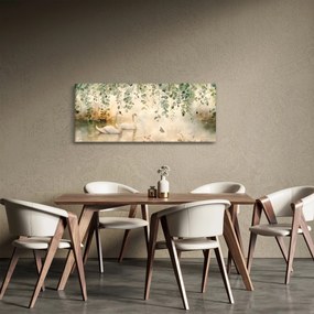 Tablou - Lac, acvariu (120x50 cm)