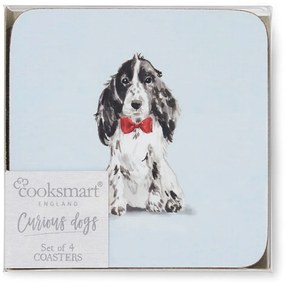 Set 4 suporturi de pahare Cooksmart ® Curious Dogs