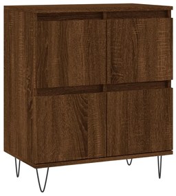 831219 vidaXL Servantă, stejar maro, 60x35x70 cm, lemn compozit
