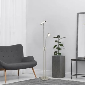 Rabalux 3239-LED Lampă de podea OPHUS LED/18,5W/230V + LED/4,5W crom