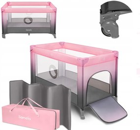 ShopJK PĂTUȚ DE CĂLĂTORIE LIONELO STEFI - OMBRE PINK