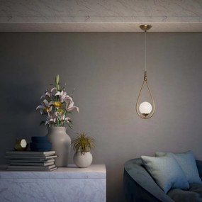 Pendul din alama in forma de lacrima Iside