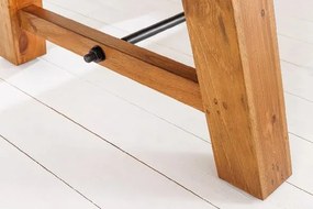 Masa extensibila industrial vintage Finca 300-400cm Pin