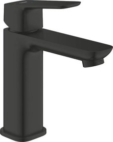 Baterie lavoar Grohe Cubeo M monocomanda finisaj negru mat cu ventil Push-Open