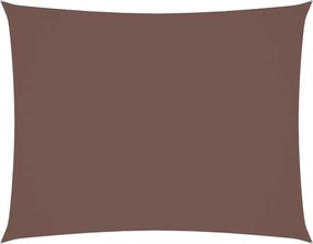 vidaXL Parasolar, maro, 3x4 m, țesătură oxford, dreptunghiular