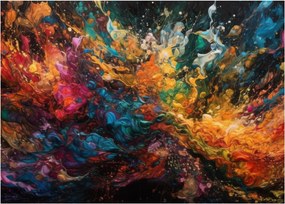 Tablou - Abstracția culorilor II. (70x50 cm)