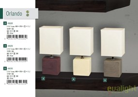 Veioza / Lampa de masa cu design modern, Orlando 4928 RX