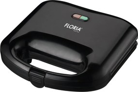 Sandwich-maker Floria ZLN4304, Negru, 750 W, Placi antiaderente model triunghi