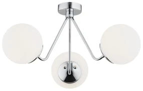 Lustra aplicata design modern minimalist TOMAR crom