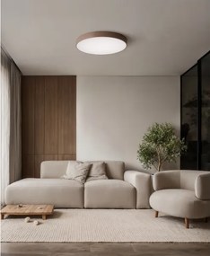 Plafonieră de baie Brilagi CLARE, 4 x E27, max. 24 W/bec, 230 V, Ø 50 cm, IP54, maro