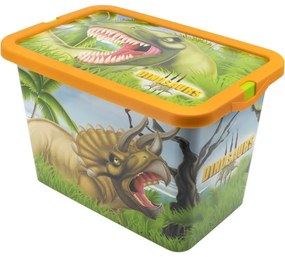 Dinozaur Range cutie de depozitare din plastic 7 L