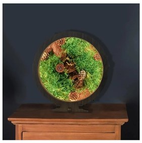 Li-Go 23654 - Decorațiune de masă LED dimabilă, LED/12W/230V, 20x22 cm, mușchi