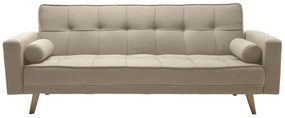 Canapea extensibila bej NESTOR VELVET
