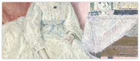 Tablou - Frederick Carl Frieseke, Memories, reproducere (120x50 cm)