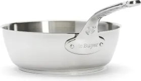 De Buyer 3411.24 - Tigaie sauté MILADY 24 cm, inox