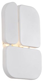 Lampă de perete de design albă cu 3 lumini - Planes