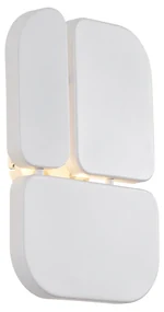 Lampă de perete de design albă cu 3 lumini - Planes