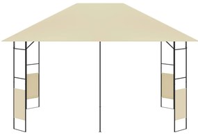Pavilion de gradina, crem, 4 x 3 m, 160 g m   Crem, 4 x 3 m