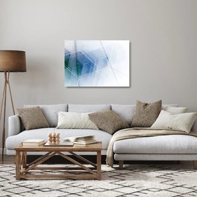 Tablou pe sticlă - Figuri geometrice (70x50 cm)