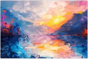 Tablou - Pictura peisajului (90x60 cm)