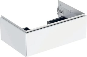 Dulap baza suspendat Geberit One alb lucios 75 cm