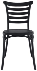 Scaun sufragerie Sorprendida (negru) . 1116498