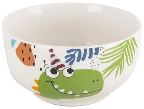 Orion Cană din porțelan cu farfurie Dino, 0,35 l