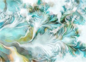 Tablou pe sticlă - Pictura modele abstracte de pictură (70x50 cm)