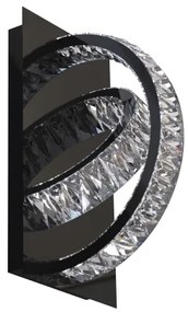 Aplică LED Zuma Line MX3274-2-3BCT TULA LED/18W/230V 2700-6000K negru