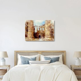 Tablou pe sticlă - Erechtheion, Atena, Grecia (70x50 cm)