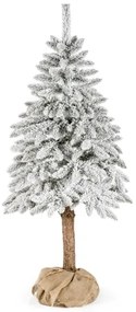 Pom de Crăciun pe trunchi NATURAL WITH SNOW 180 cm molid