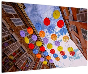 Tablou - Umbrele colorate (90x60 cm)