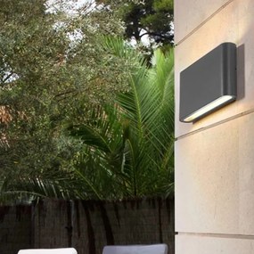 Aplica LED Exterior Cruz III BK