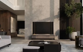 Unitate TV lemn masiv Sophia 220 cm