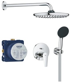 Sistem de dus incastrat Grohe Start Edge Vitalio Start finisaj crom lucios