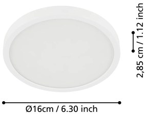 Plafonieră albă LED FUEVA 5 – EGLO