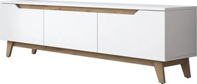 Măsuță TV Dite White and Walnut