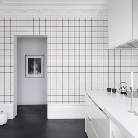 Fototapet, Climbing Clorofyl, White, repetitiv, Rebel Walls