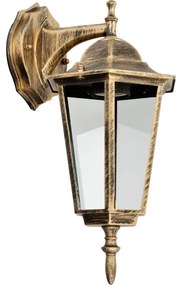 Aplică de exterior 1xE27/60W/230V IP44 aurie