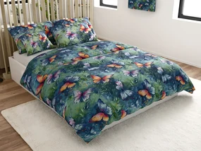 Lenjerie de pat din microfibra COLORFUL BUTTERFLY, colorat Dimensiune lenjerie de pat: 70 x 90 cm | 140 x 220 cm