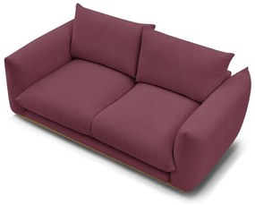 Canapea burgundy 193 cm Ernest – Bobochic Paris