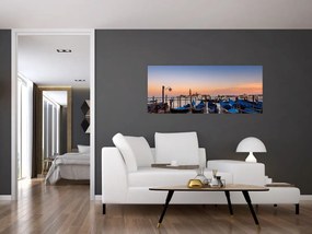 Tablou - zgârie norii unui oraș mare (120x50 cm)