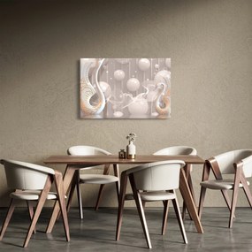 Tablou - Lebede fermecate (90x60 cm)