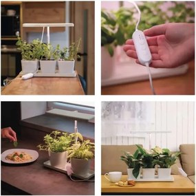 Lampă LED reglabilă de interior pentru cultivarea plantelor GROW, 7W/5V