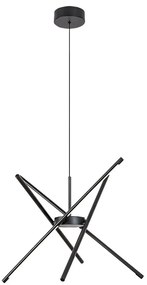 Lustra LED suspendata stil minimalist Henli2 negru